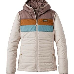 L.L. Bean Multicolor Hooded Jacket